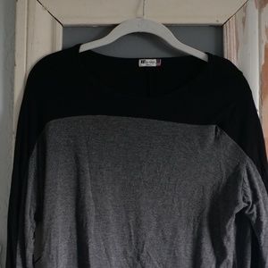 Long Sleeve Blocked Tee